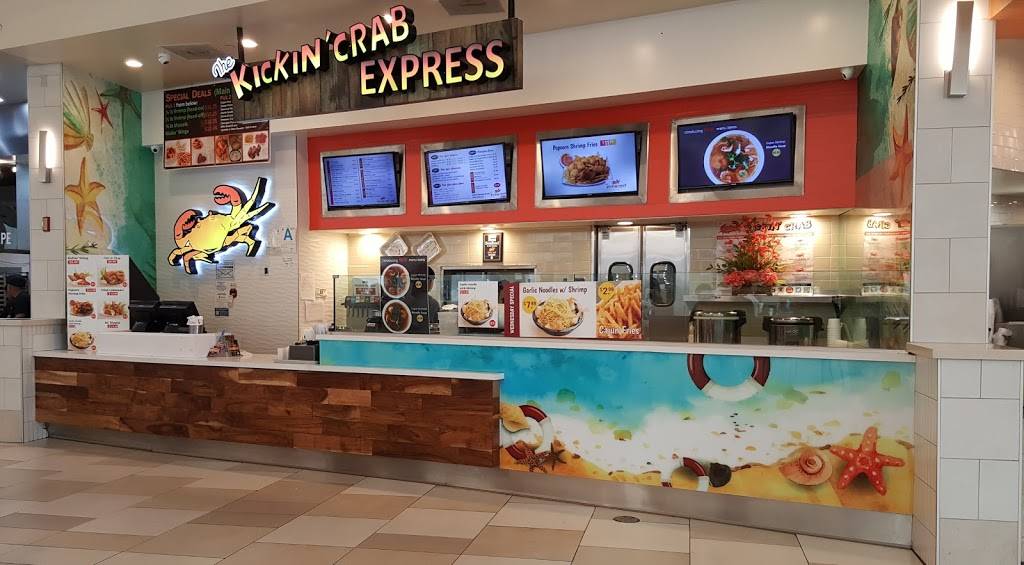 The Kickin Crab Express | restaurant | Los Cerritos Center Mall, 133 Los Cerritos Center, Cerritos, CA 90703, USA | 5628653698 OR +1 562-865-3698