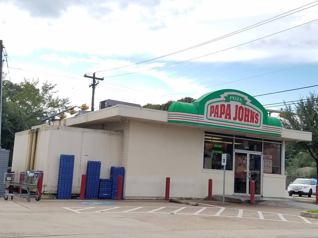 Papa Johns Pizza | restaurant | 1420 W 11th St, Houston, TX 77008, USA | 7138630099 OR +1 713-863-0099