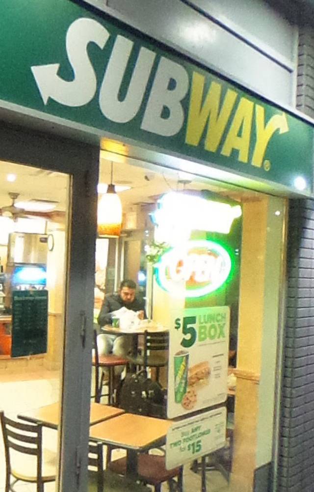 Subway | restaurant | 20 Bathurst St Unit 13, Toronto, ON M5V 2N9, Canada | 6477487707 OR +1 647-748-7707