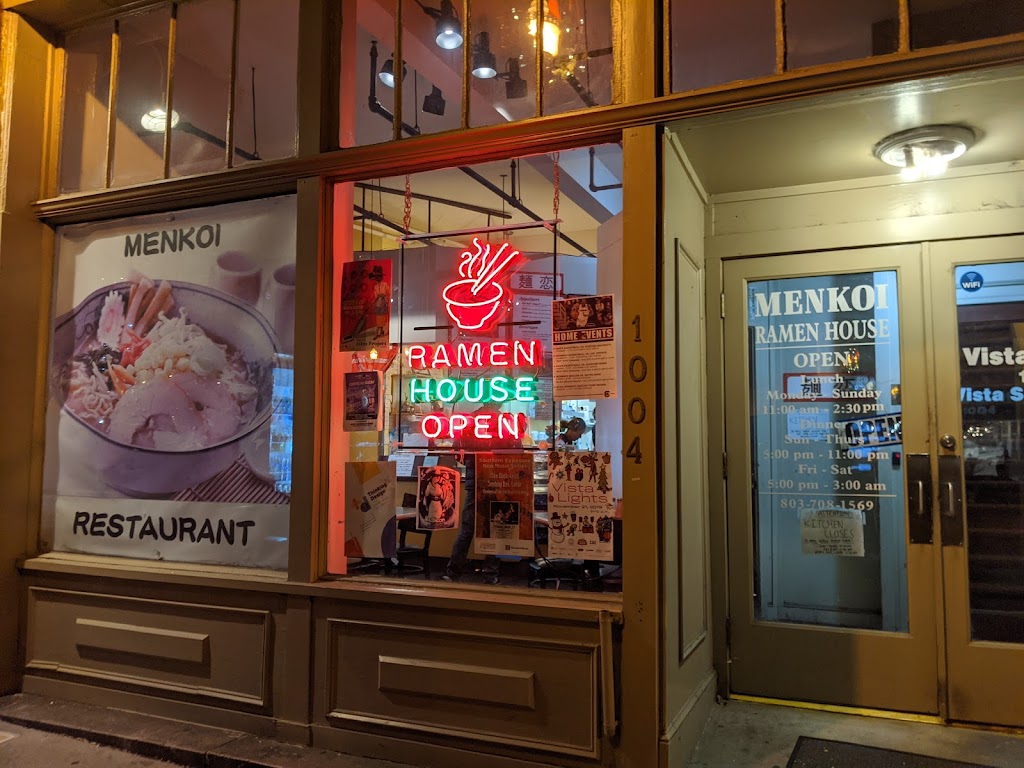 Menkoi Ramen House | restaurant | 1004 Gervais St, Columbia, SC 29201, USA | 8037081569 OR +1 803-708-1569