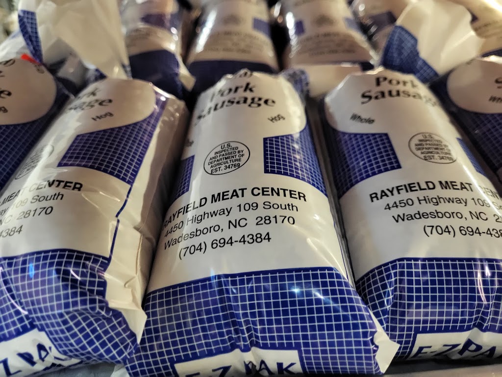 Rayfield Meat Center | restaurant | 4450 NC-109, Wadesboro, NC 28170, USA | 7046944384 OR +1 704-694-4384