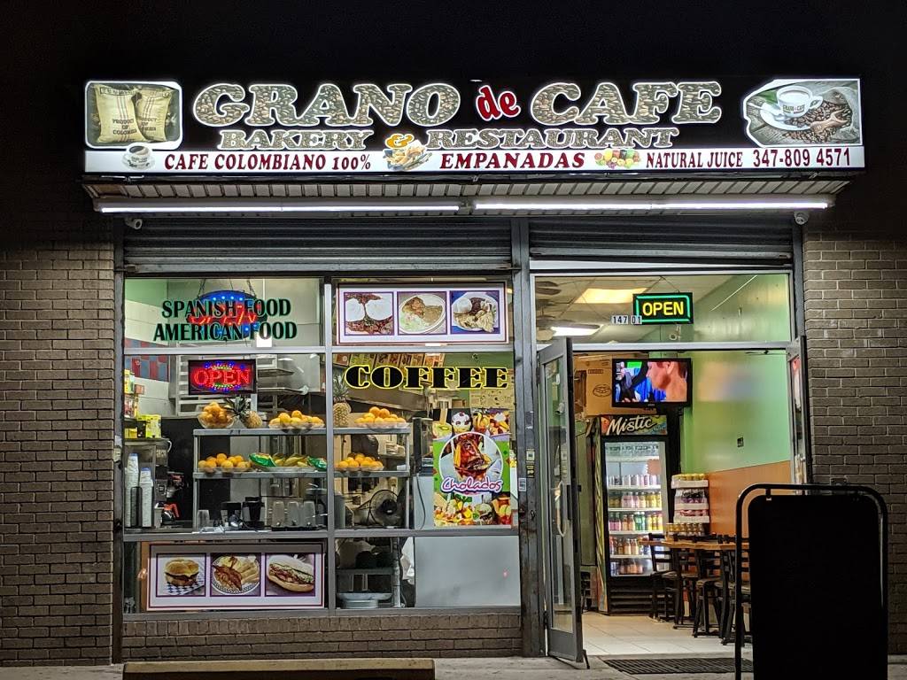 Grano de Cafe | restaurant | 147-01 Sutphin Blvd, Jamaica, NY 11436, USA | 3478094571 OR +1 347-809-4571