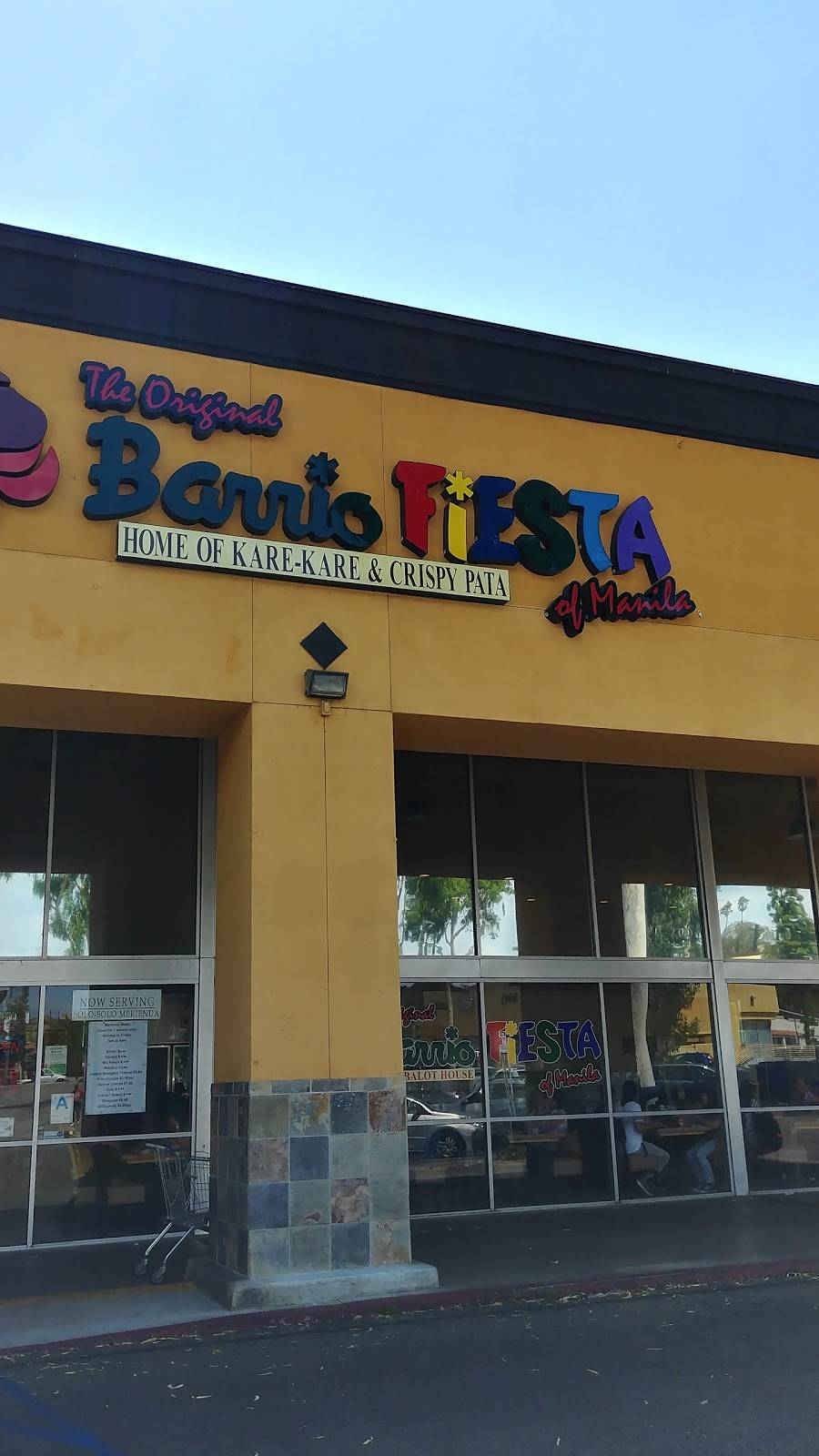 The original Barrio Fiesta of Manila | restaurant | 1512 E Amar Rd, West Covina, CA 91792, USA | 6265810322 OR +1 626-581-0322
