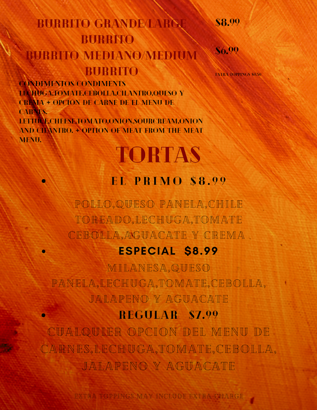 Taqueria Y Mariscos El Primo llc | restaurant | 27 W Main St, Hartford, MI 49057, USA | 2693083047 OR +1 269-308-3047