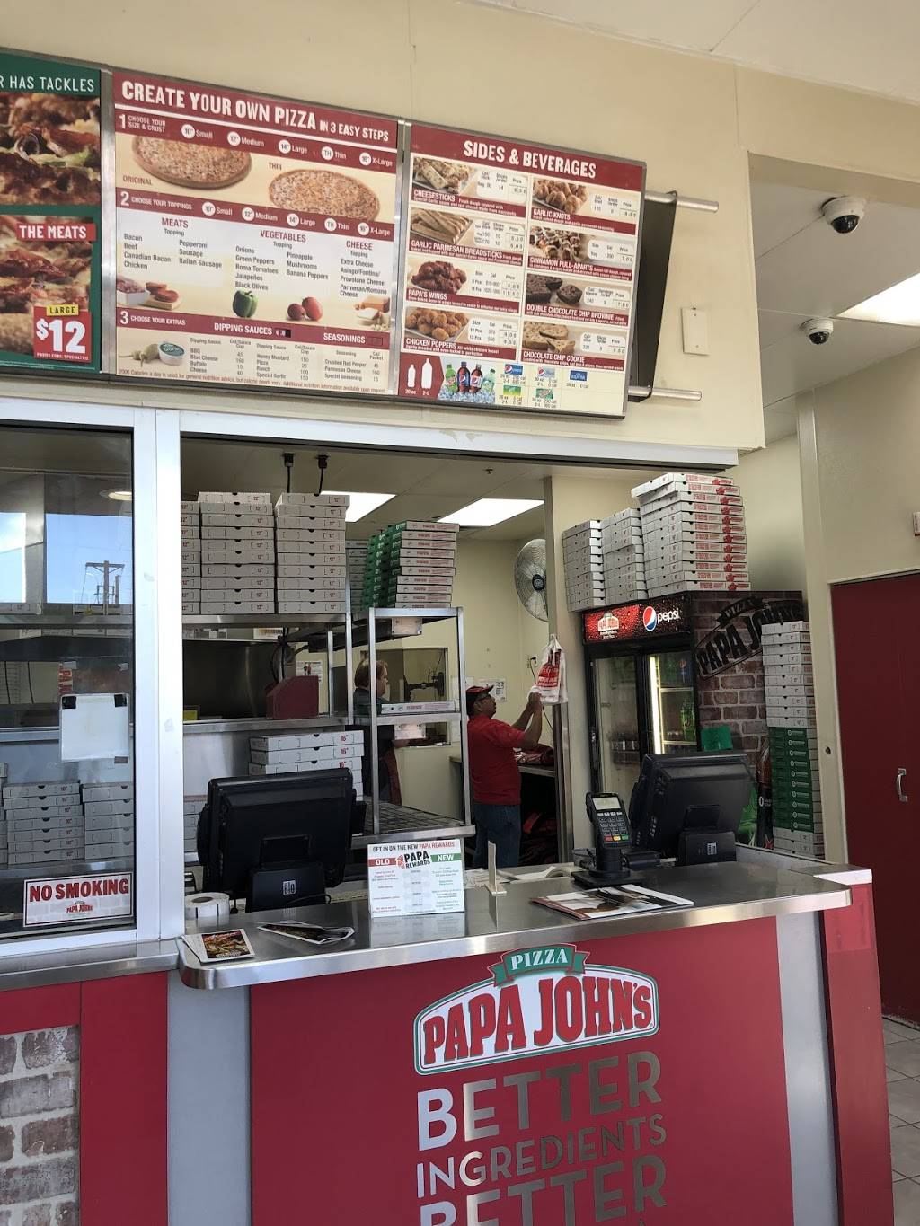 Papa Johns Pizza | restaurant | 1010 E Desert Inn Rd, Las Vegas, NV 89109, USA | 7029387272 OR +1 702-938-7272