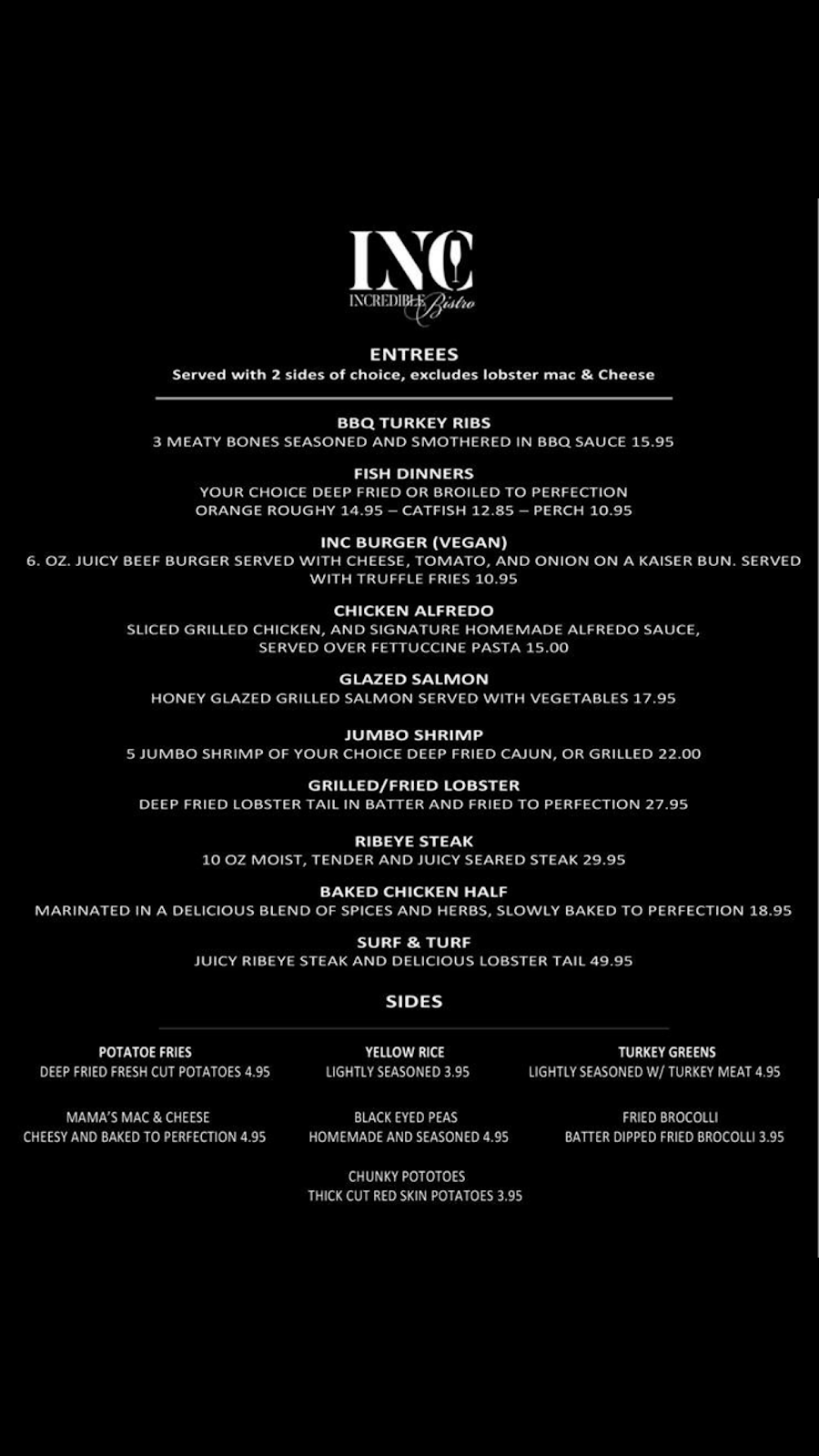 Incredible Bistro | restaurant | 3962 Mayfield Rd, Cleveland Heights, OH 44121, USA | 2167130003 OR +1 216-713-0003