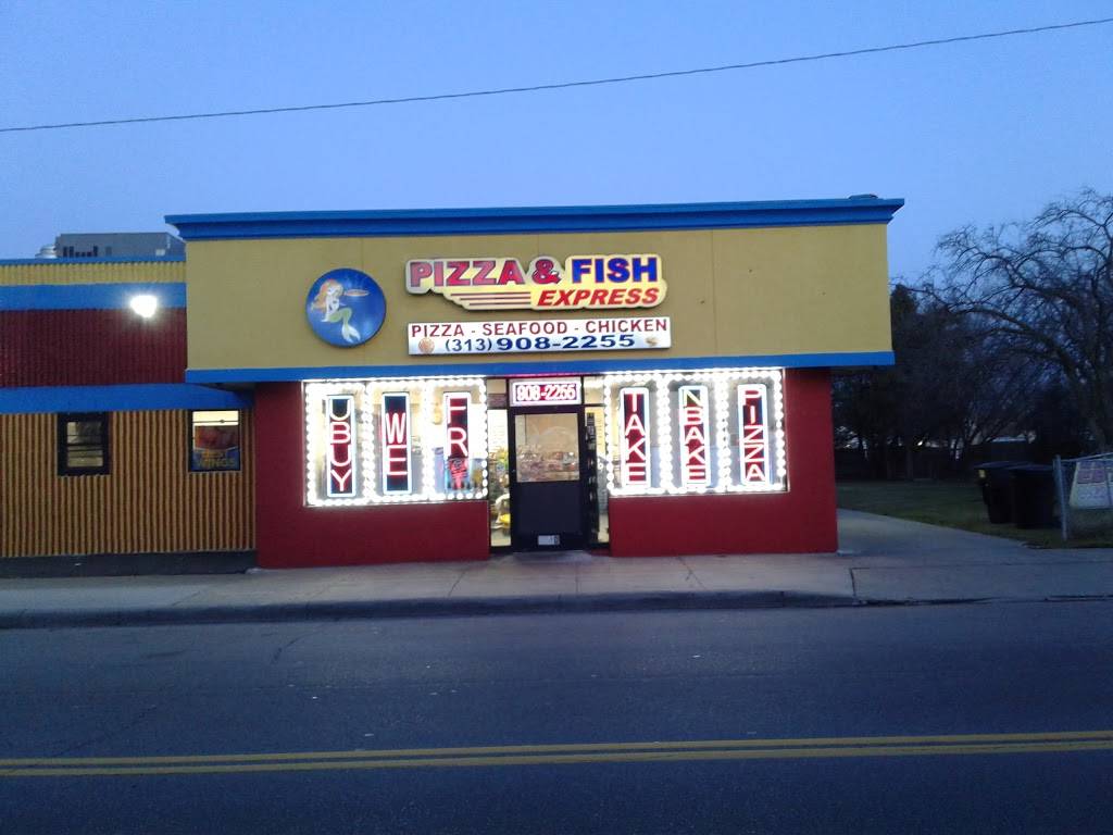 Pizza and Fish Express | restaurant | 6540 Evergreen Rd, Detroit, MI 48228, USA | 3139082255 OR +1 313-908-2255