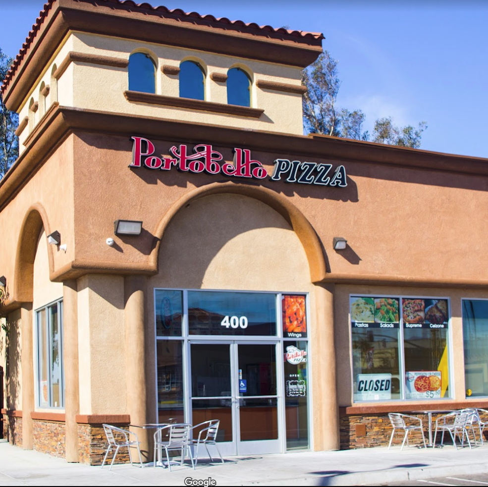 Portobello Pizza | meal takeaway | 16687 Arrow Blvd #400, Fontana, CA 92335, USA | 9094917917 OR +1 909-491-7917