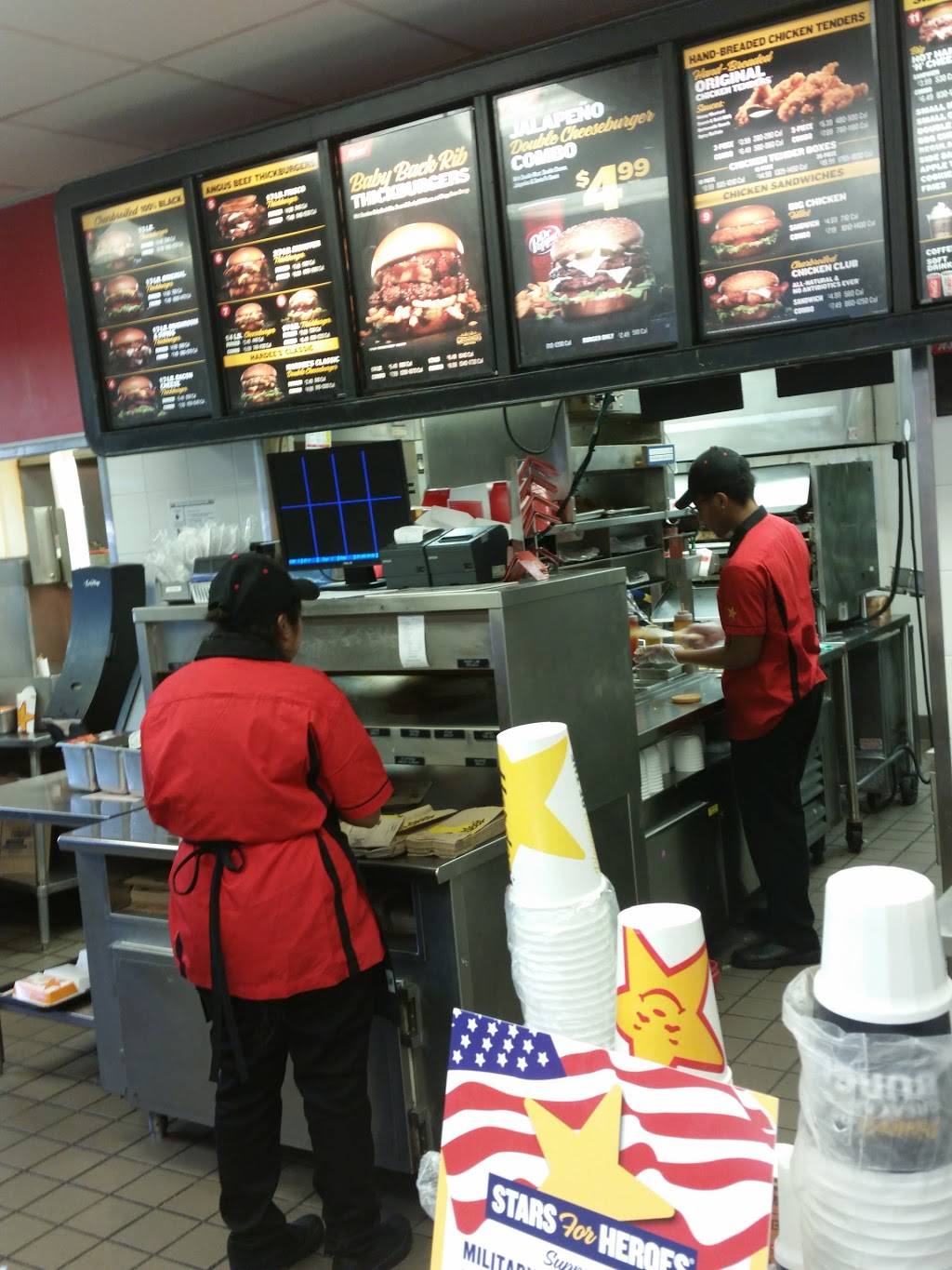 Hardees | restaurant | 216 E Roosevelt Ave, Wake Forest, NC 27587, USA | 9195561455 OR +1 919-556-1455