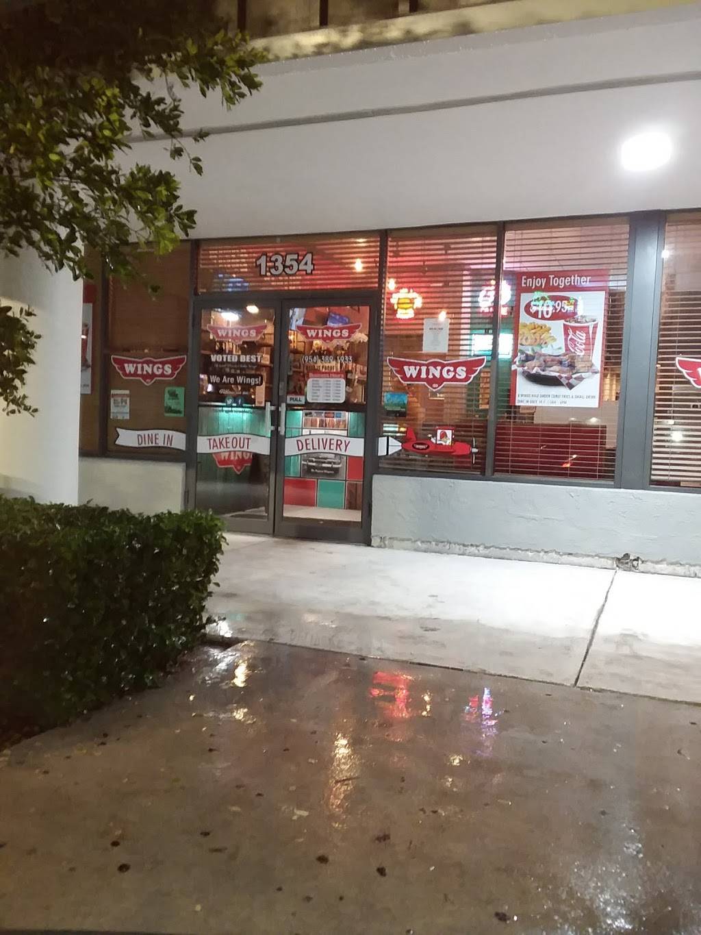 Wings In Weston | restaurant | 1354 SW 160th Ave, Weston, FL 33326, USA | 9543891933 OR +1 954-389-1933
