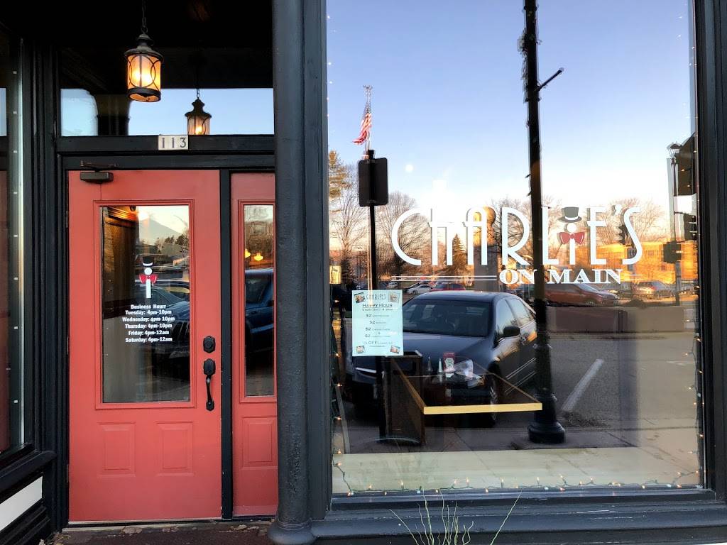 Charlies on Main | restaurant | 113 S Main St, Oregon, WI 53575, USA | 6082912255 OR +1 608-291-2255