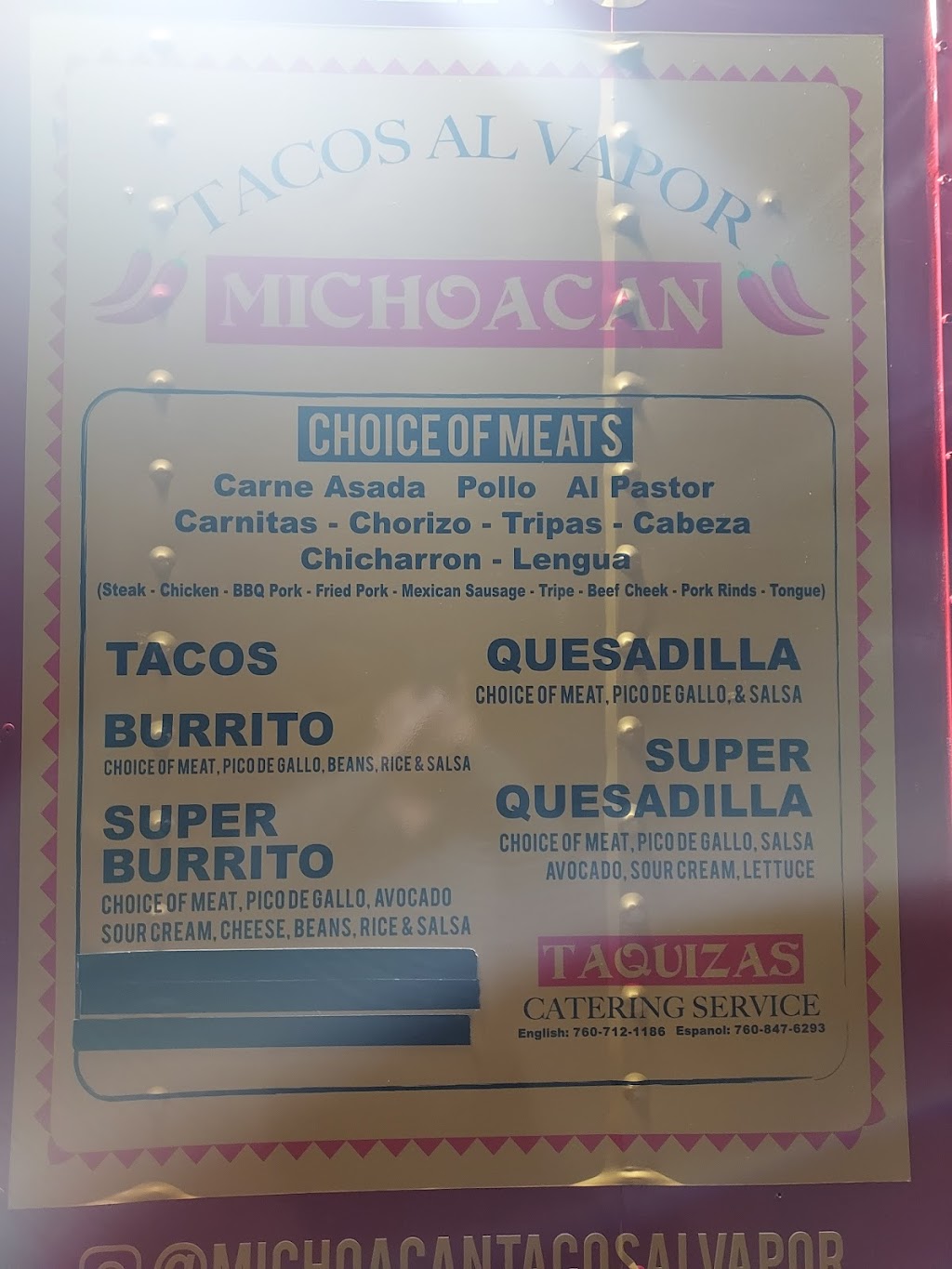 Tacos al Vapor Michoacan | restaurant | 32767 Old Woman Springs Rd, Lucerne Valley, CA 92356, USA | 7607121186 OR +1 760-712-1186