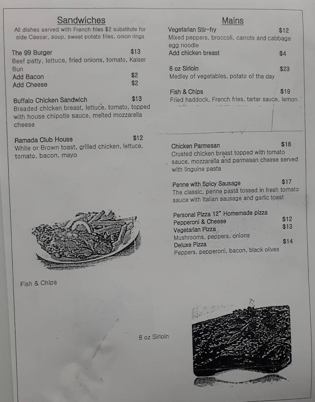 Oscar’s Restaurant and Lounge | restaurant | 99 Glen Miller Rd, Trenton, ON K8V 5P8, Canada | 6133944855 OR +1 613-394-4855