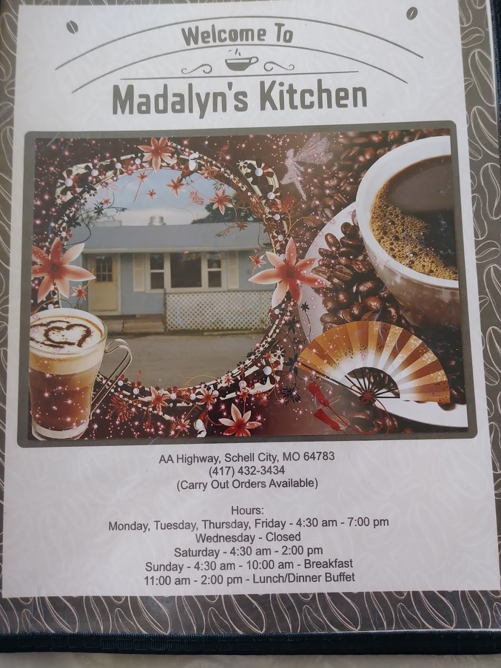 Madalyns Kitchen | restaurant | 4540 County Rd AA, Schell City, MO 64783, USA | 4174323434 OR +1 417-432-3434