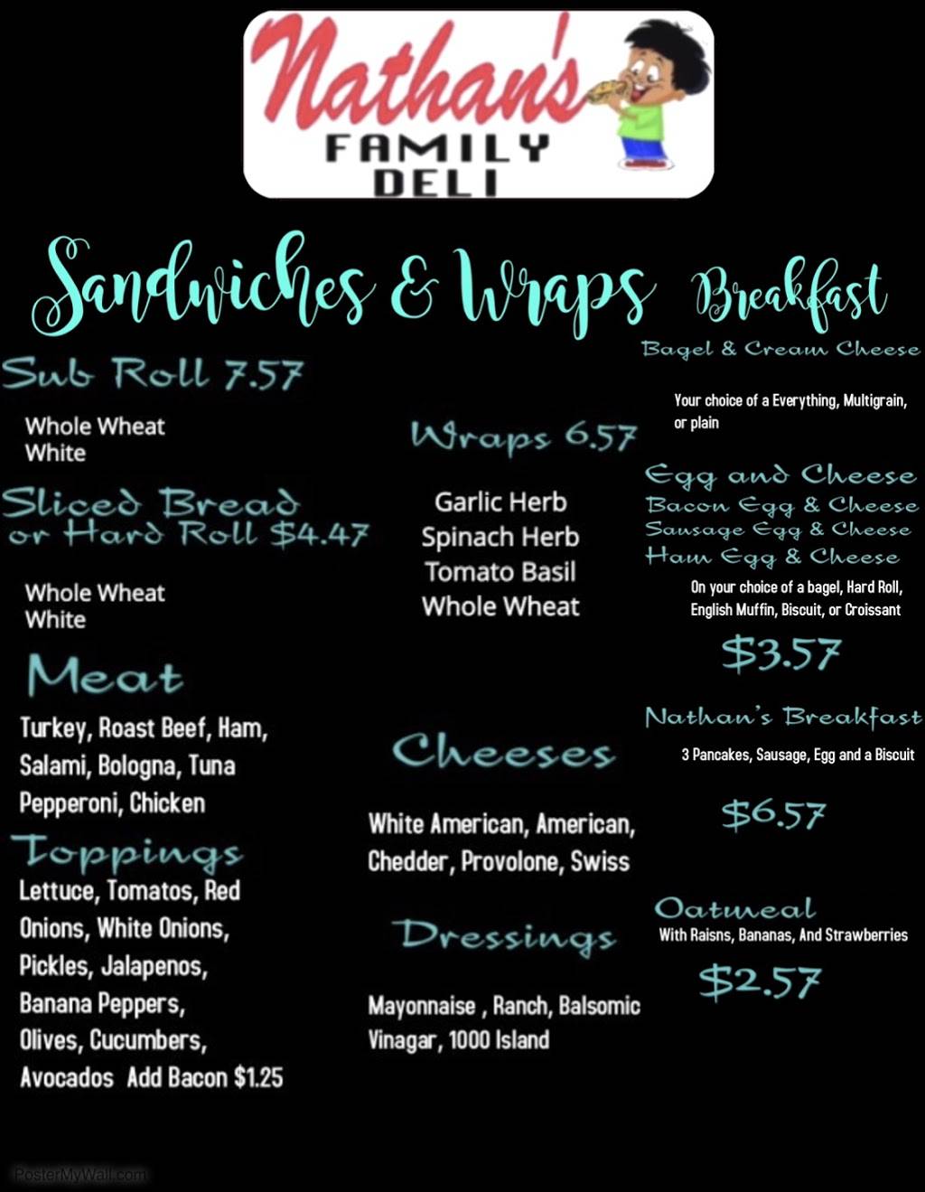 Nathan’s Family Deli | restaurant | 1 Crossgates Mall Rd, Albany, NY 12203, USA | 5182505479 OR +1 518-250-5479