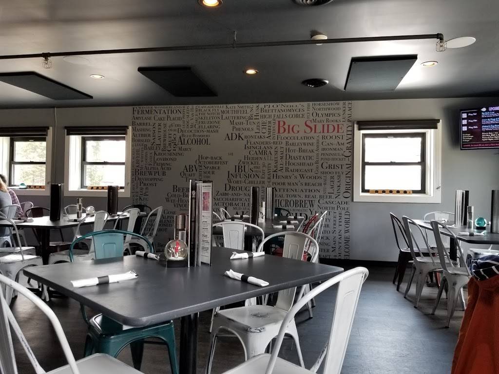 Big Slide Brewery & Public House | restaurant | 5686 Cascade Rd, Lake Placid, NY 12946, USA | 5185237844 OR +1 518-523-7844