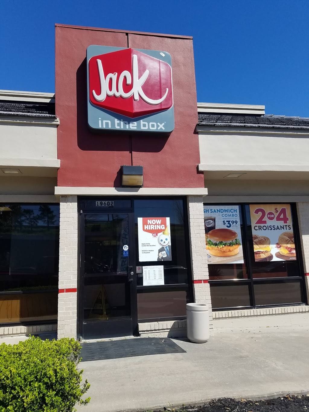 Jack in the Box | restaurant | 19602 Tomball Pkwy, Houston, TX 77070, USA | 2819551642 OR +1 281-955-1642