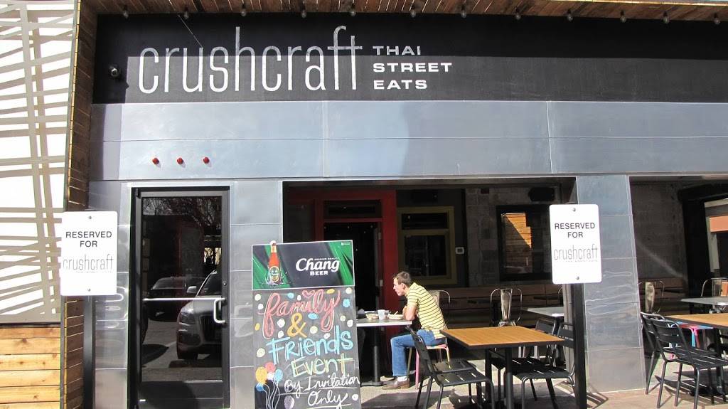 crushcraft Thai Eats | restaurant | 2800 Routh St #150, Dallas, TX 75201, USA | 9726777038 OR +1 972-677-7038