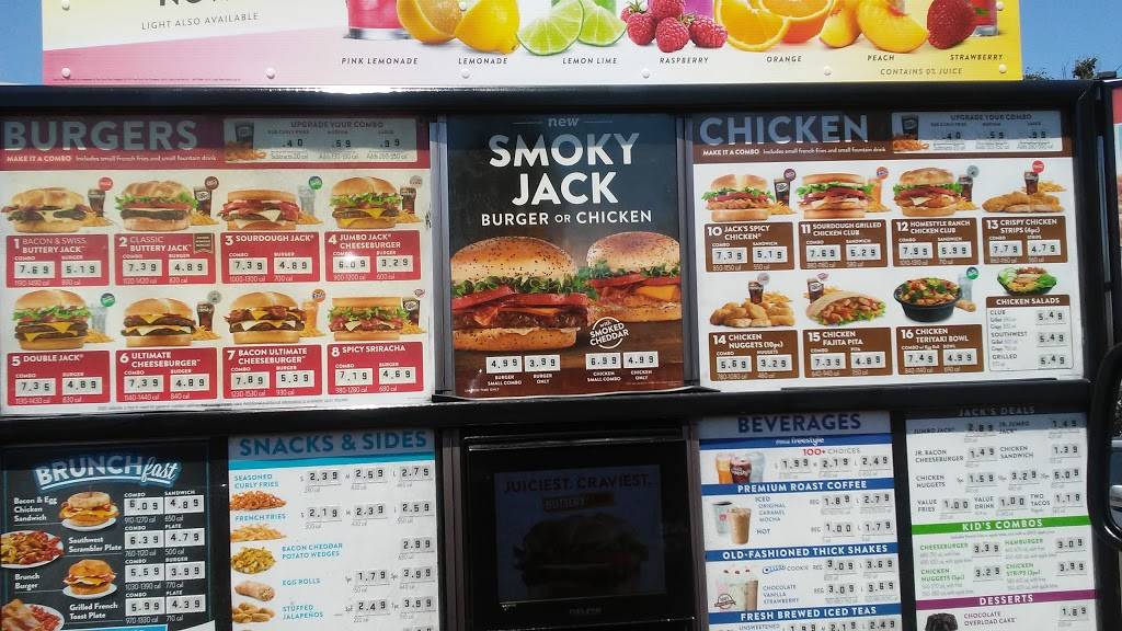 Jack in the Box | restaurant | 1799 E Ave. J, Lancaster, CA 93535, USA | 6619498975 OR +1 661-949-8975