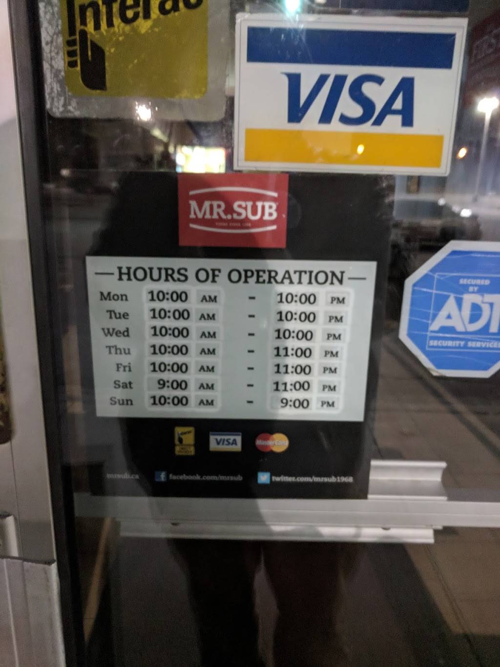 Mr.Sub | restaurant | 10886 Hurontario St, Brampton, ON L7A 3R9, Canada | 9054953871 OR +1 905-495-3871