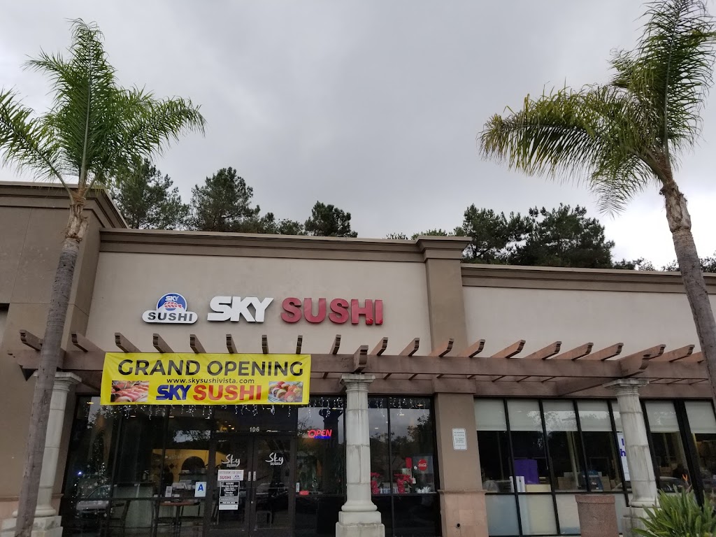 Sky sushi | restaurant | 620 Hacienda Dr SUITE 106, Vista, CA 92081, USA | 7605363822 OR +1 760-536-3822