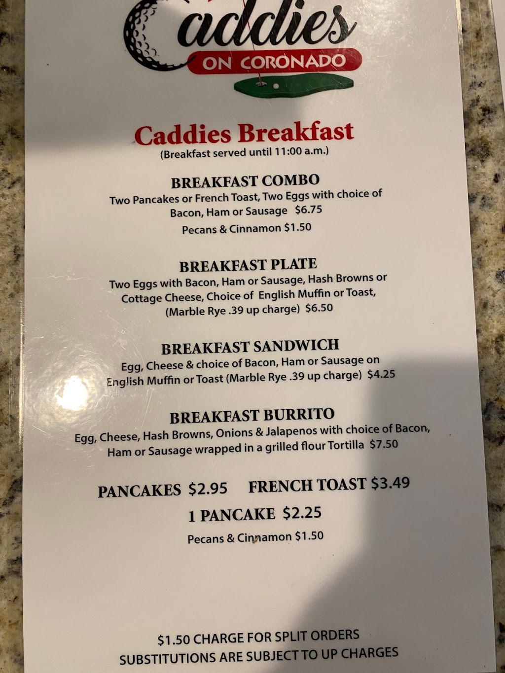 Caddies on Coronado | restaurant | 199 Surtidor Way, Hot Springs Village, AR 71909, USA | 5019220007 OR +1 501-922-0007