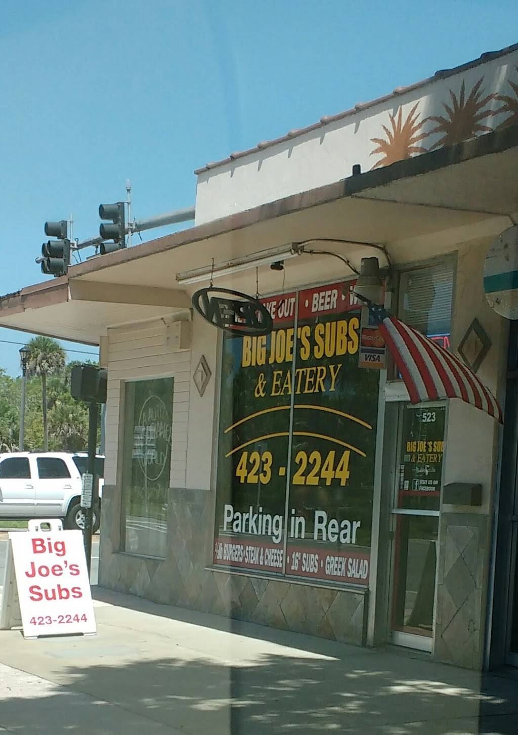 Big Joes Subs | restaurant | 523 Canal St, New Smyrna Beach, FL 32168, USA | 3864232244 OR +1 386-423-2244