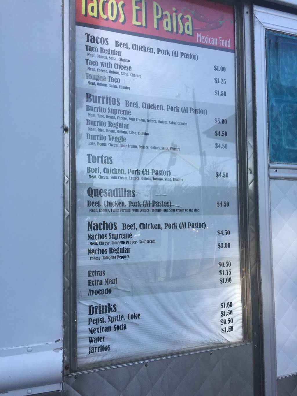 Tacos El Paisa | restaurant | 129 Walnut St, Chico, CA 95928, USA | 5306802556 OR +1 530-680-2556