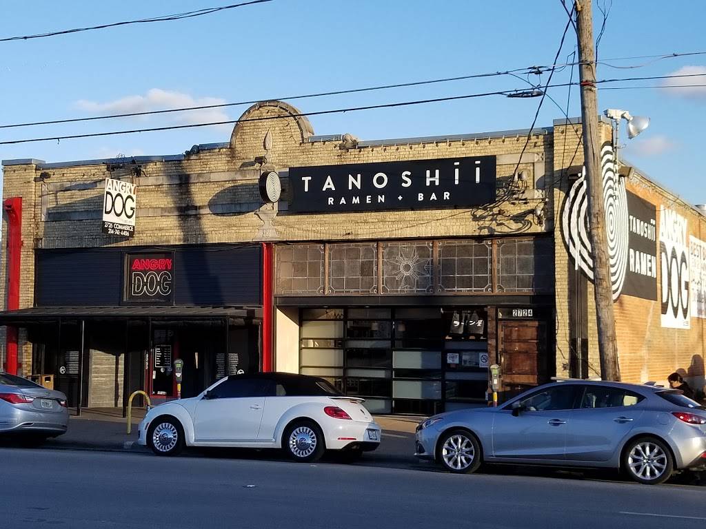Tanoshii Ramen + Bar | restaurant | 2724 Commerce St, Dallas, TX 75226, USA | 2146516800 OR +1 214-651-6800