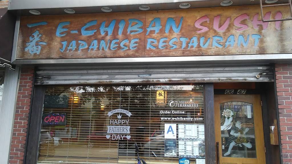 E-Chiban Asian Fusion | restaurant | 66-47 Fresh Pond Rd, Ridgewood, NY 11385, USA | 7183868333 OR +1 718-386-8333