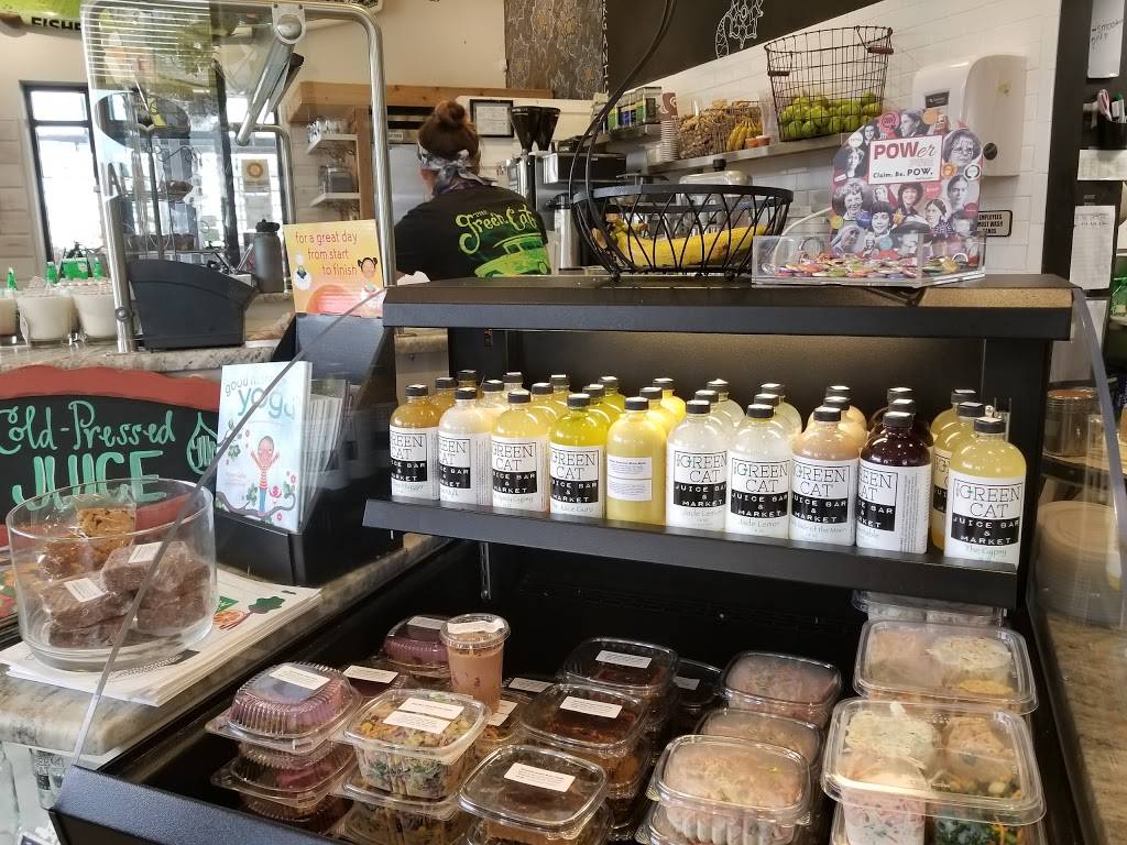 The Green Cat Juice Bar & Market | cafe | 3801 Pacific Ave, Virginia Beach, VA 23451, USA | 7574177377 OR +1 757-417-7377