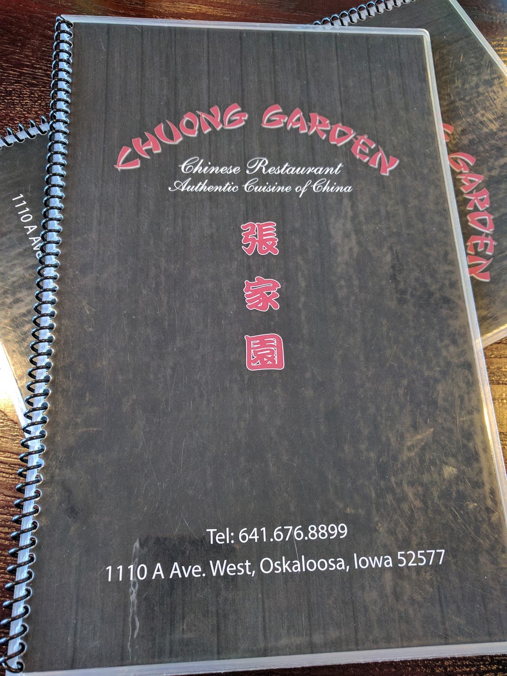 Chuong Garden | restaurant | 1110 A Ave W, Oskaloosa, IA 52577, USA | 6416768899 OR +1 641-676-8899