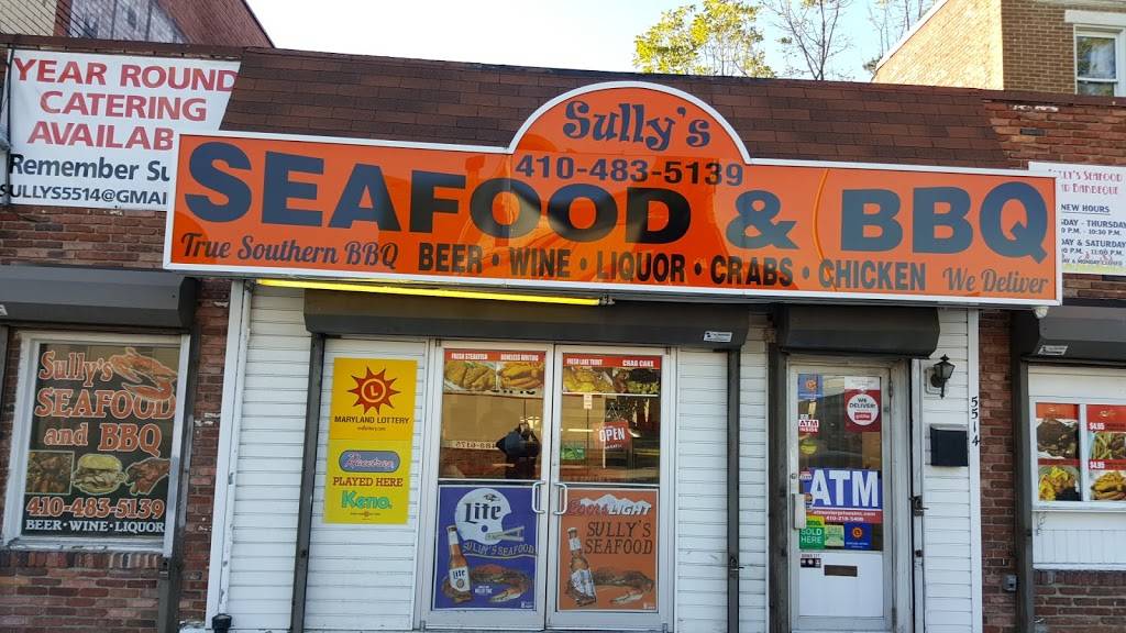 Sullys Seafood Inc | restaurant | 5514 Belair Rd, Baltimore, MD 21206, USA | 4104835139 OR +1 410-483-5139