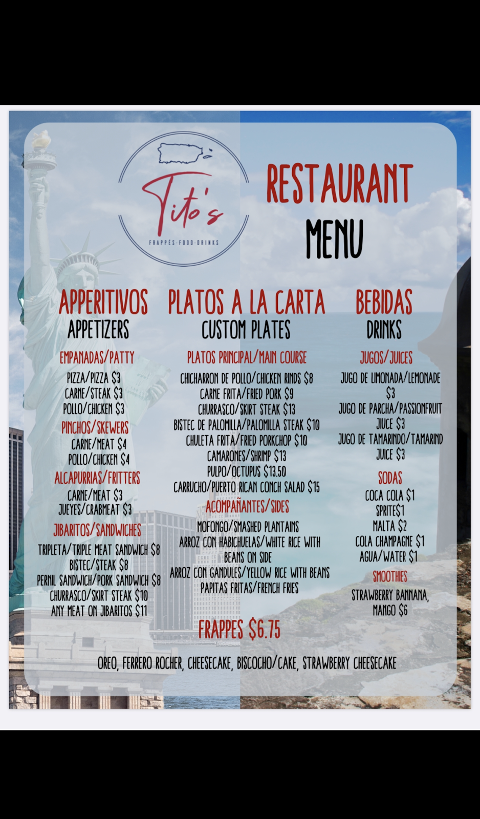 Titos Latin Kitchen | restaurant | 1809 W Waters Ave, Tampa, FL 33604, USA | 6468421762 OR +1 646-842-1762