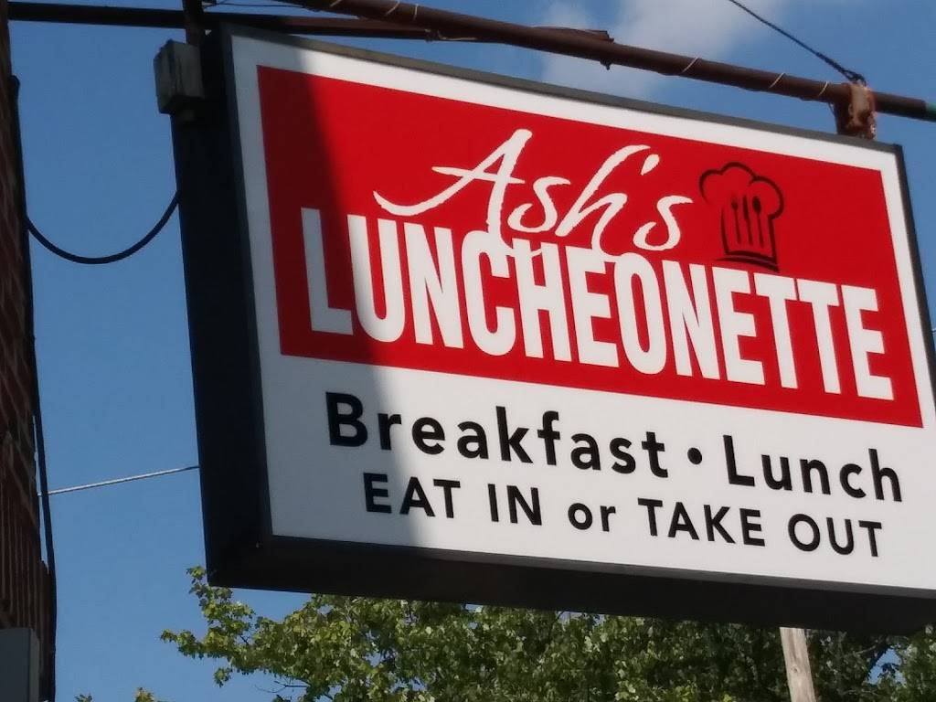 Ashs luncheonette | restaurant | 2186 Elizabeth Ave, Rahway, NJ 07065, USA | 7328821144 OR +1 732-882-1144