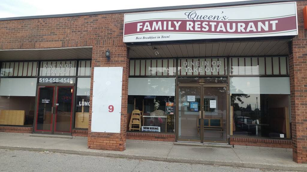 Queens Family Restaurant | restaurant | 368 Queen St W #3, Cambridge, ON N3C 1G8, Canada | 5196584545 OR +1 519-658-4545