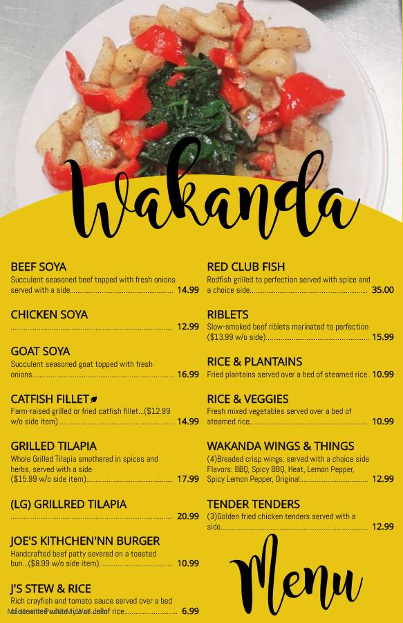 Wakanda Bar & Grill | restaurant | 2535 E Arkansas Ln Suite 361, Arlington, TX 76010, USA | 8178097924 OR +1 817-809-7924