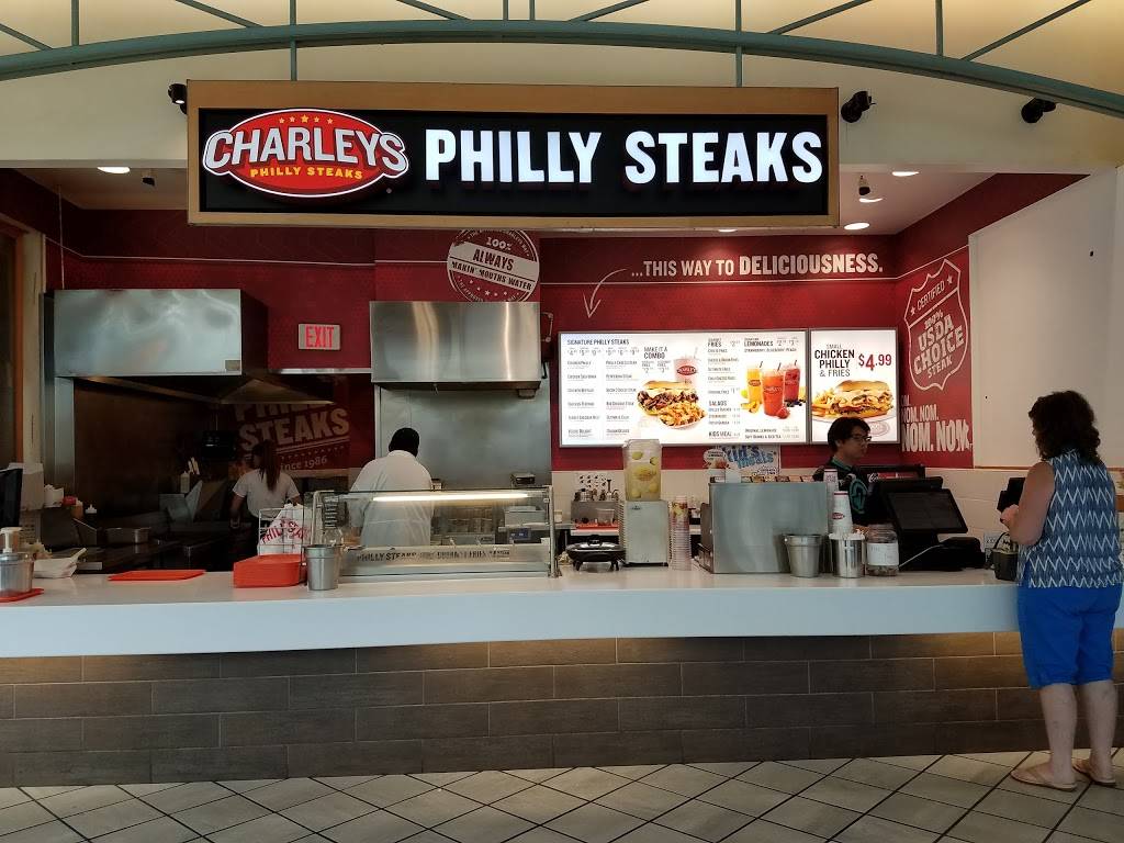 Charleys Philly Steaks | restaurant | 364 Maine Mall Rd Ste F-107, South Portland, ME 04106, USA | 2077711500 OR +1 207-771-1500