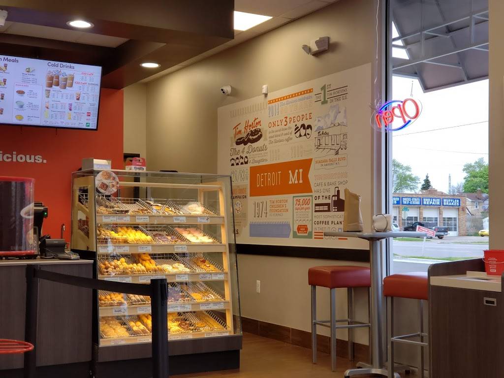Tim Hortons | restaurant | 7285 Greenfield Rd, Detroit, MI 48228, USA | 3133952191 OR +1 313-395-2191