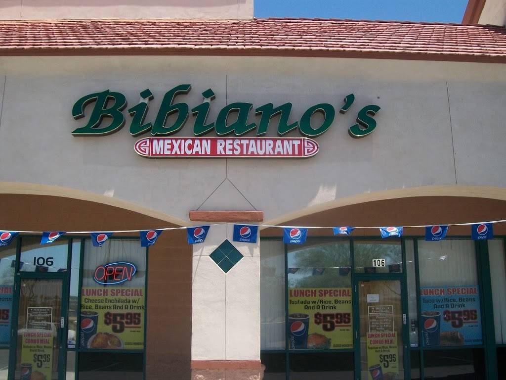 Bibianos Mexican Restaurant | restaurant | 10651 W Olive Ave #106, Peoria, AZ 85345, USA | 6239720202 OR +1 623-972-0202