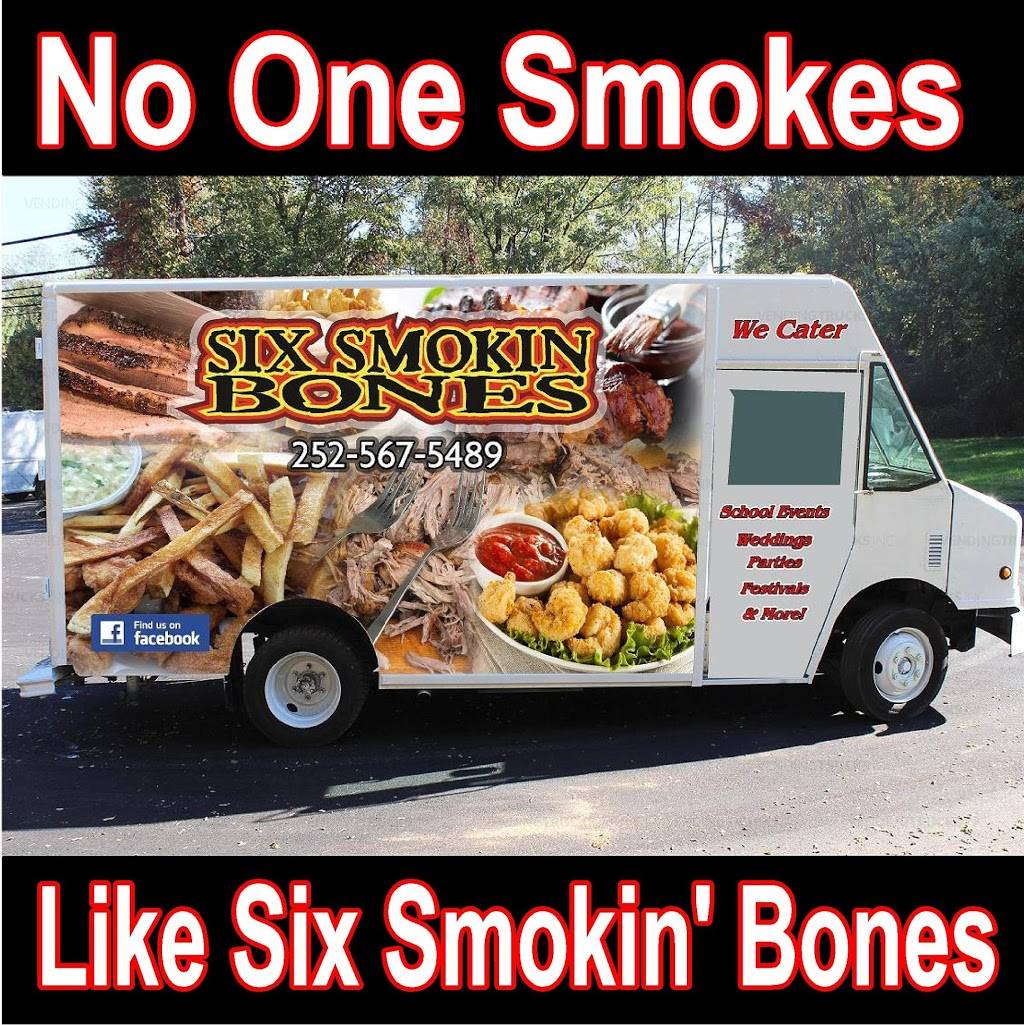 Six Smokin Bones | restaurant | 326 Hill St, Rocky Mount, NC 27801, USA | 2522202216 OR +1 252-220-2216
