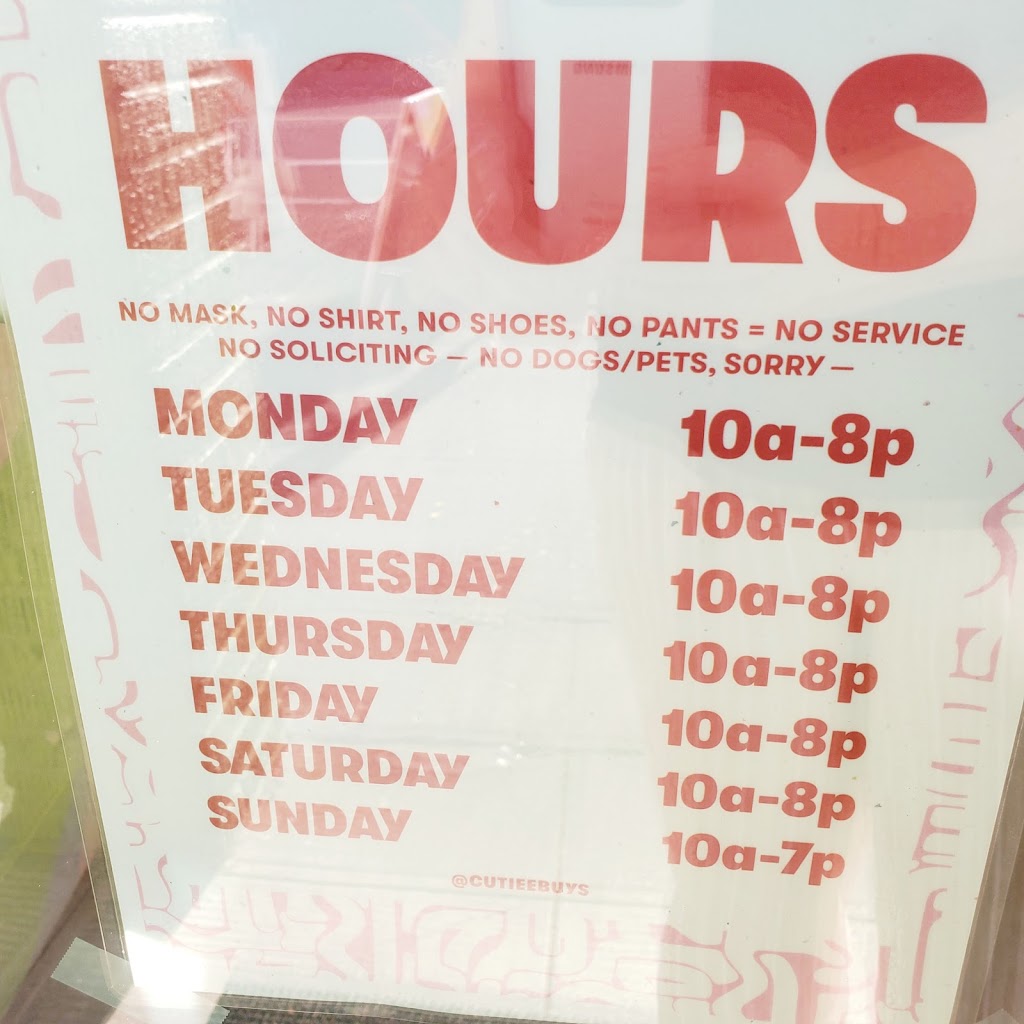 CUTIEE BUYS | restaurant | 4138 SE 42nd Ave, Portland, OR 97206, USA | 5039468029 OR +1 503-946-8029