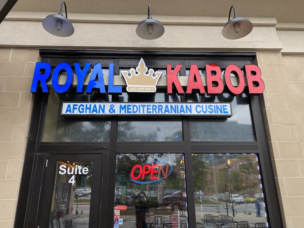 Royal kabob | restaurant | 101 N Wolfe street Suite 4 Jefferson Square Washington, Baltimore, MD 21231, USA | 4438351650 OR +1 443-835-1650