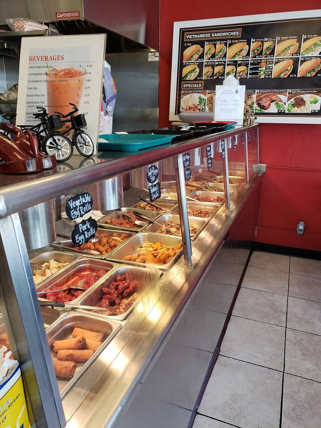 Joy Wok | restaurant | 494 N Mathilda Ave, Sunnyvale, CA 94085, USA | 4086852827 OR +1 408-685-2827