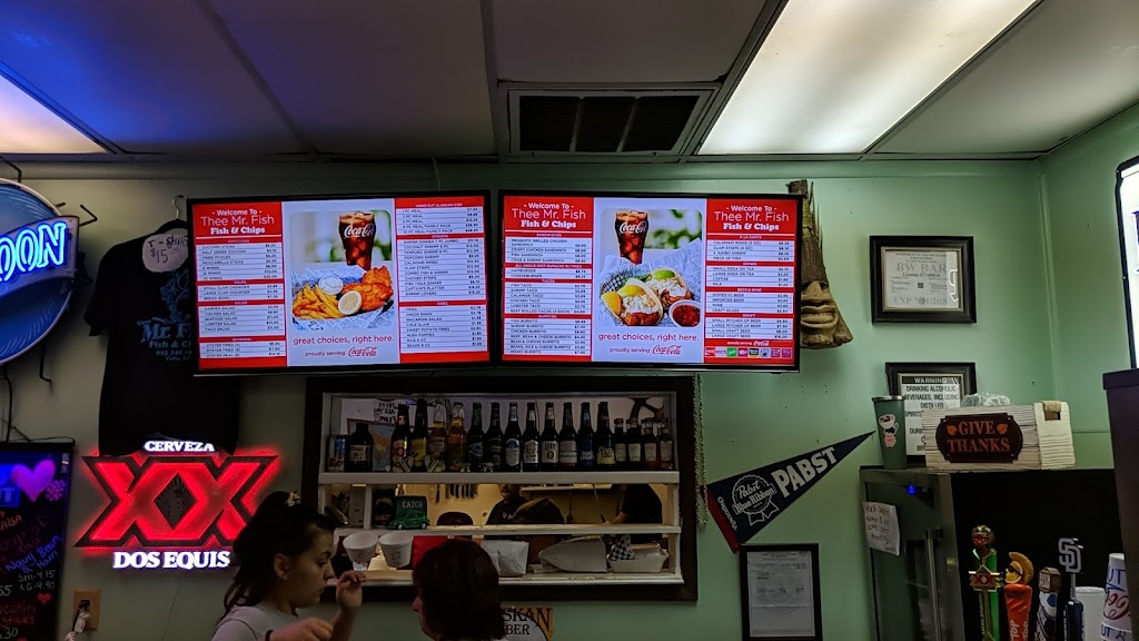 Mr Fish Fish & Chips | restaurant | 11242 S Foothills Blvd # 3, Yuma, AZ 85367, USA | 9283451234 OR +1 928-345-1234