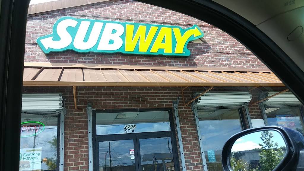 Subway | restaurant | 2726 Ogeechee Rd, Savannah, GA 31405, USA | 9123494266 OR +1 912-349-4266