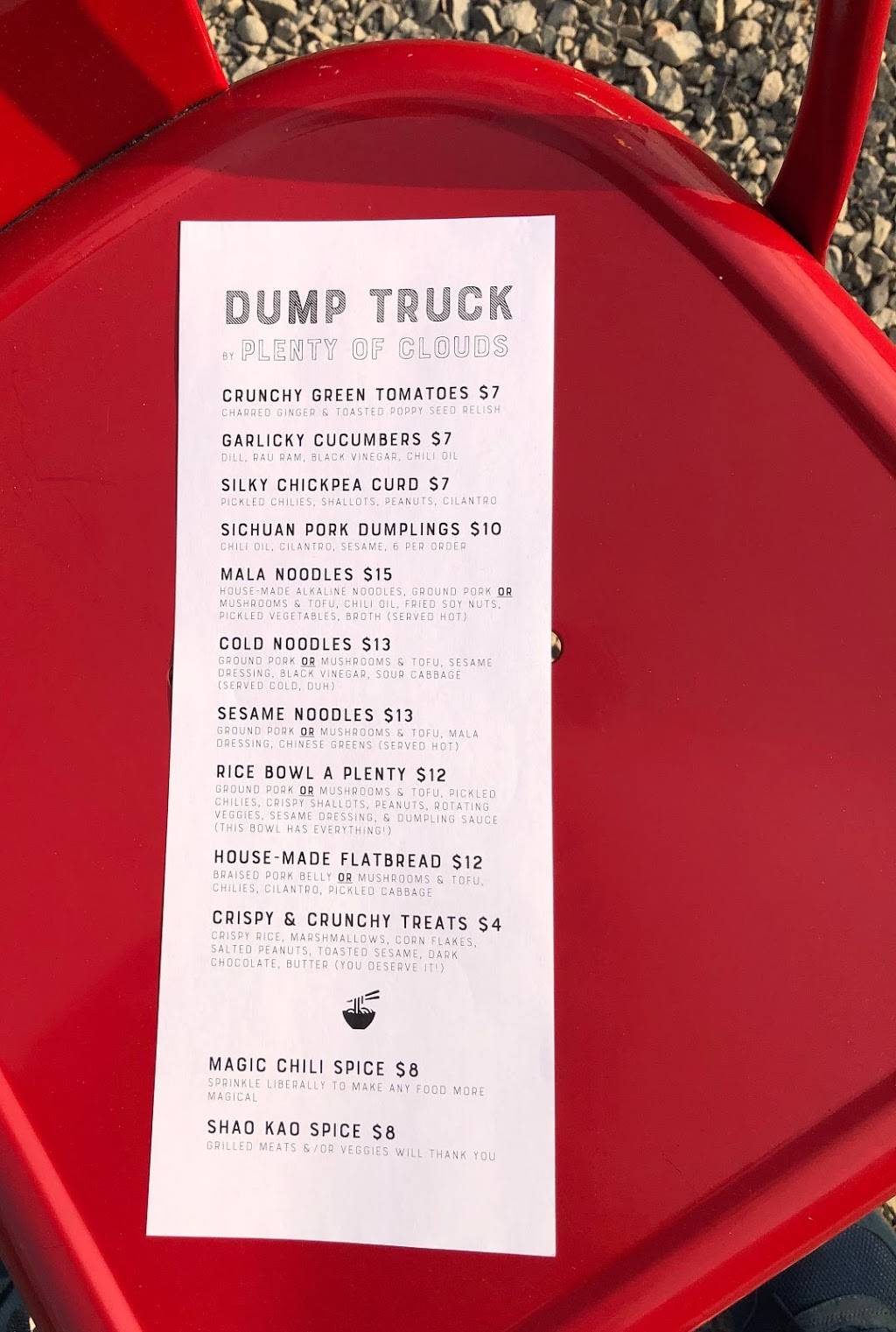 Dump Truck by Plenty of Clouds | restaurant | 5456 Shilshole Ave NW Garden, Seattle, WA 98107, USA | 2062795900 OR +1 206-279-5900