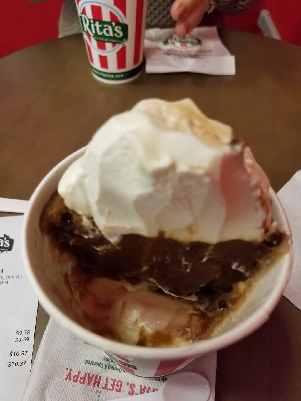 Ritas Italian Ice & Frozen Custard | restaurant | 340 Town Center Ave Unit A-4, Suwanee, GA 30024, USA | 6787652889 OR +1 678-765-2889