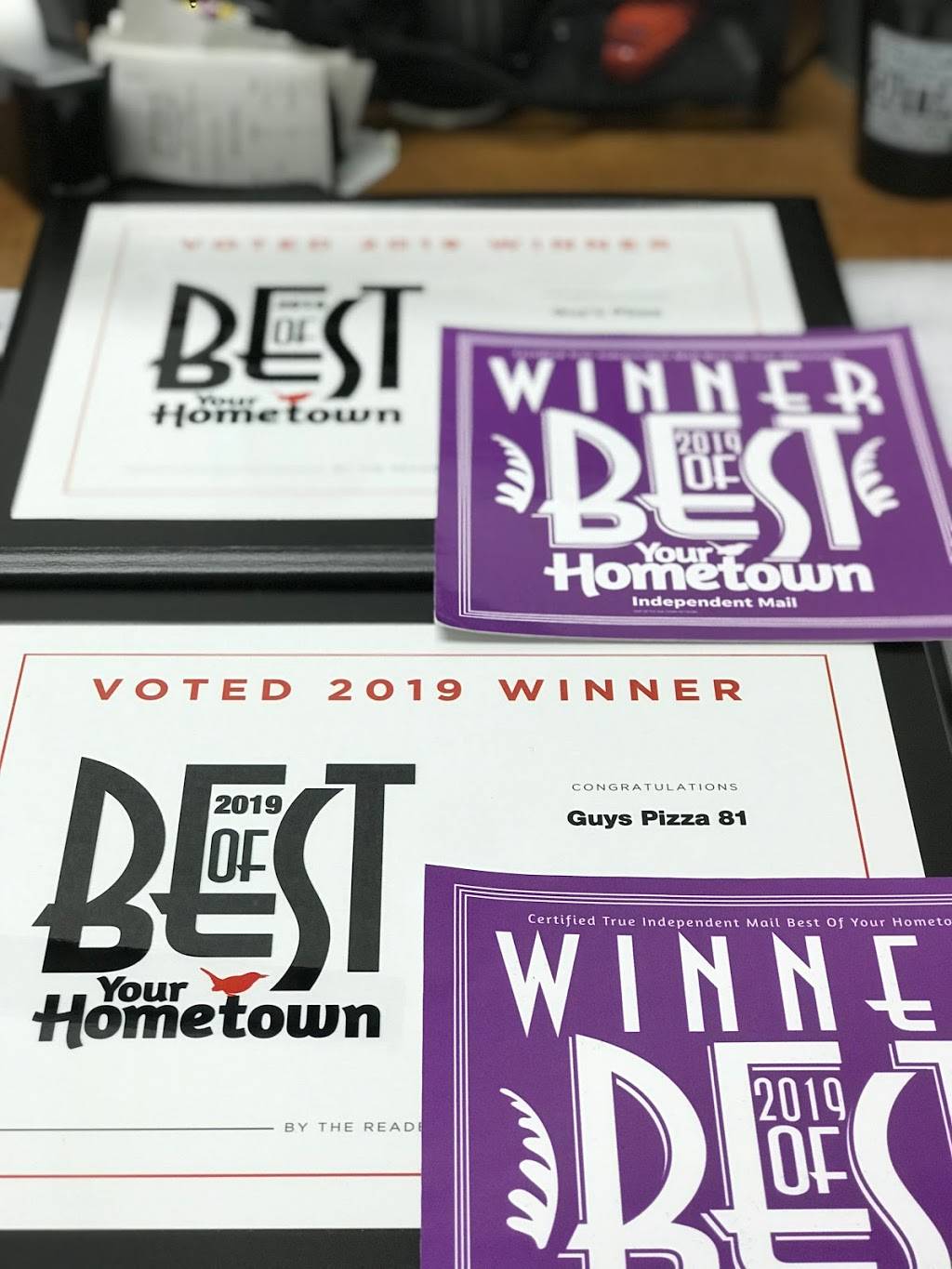 Guys Pizza 81 | restaurant | 3622 N Hwy 81, Anderson, SC 29621, USA | 8647600001 OR +1 864-760-0001
