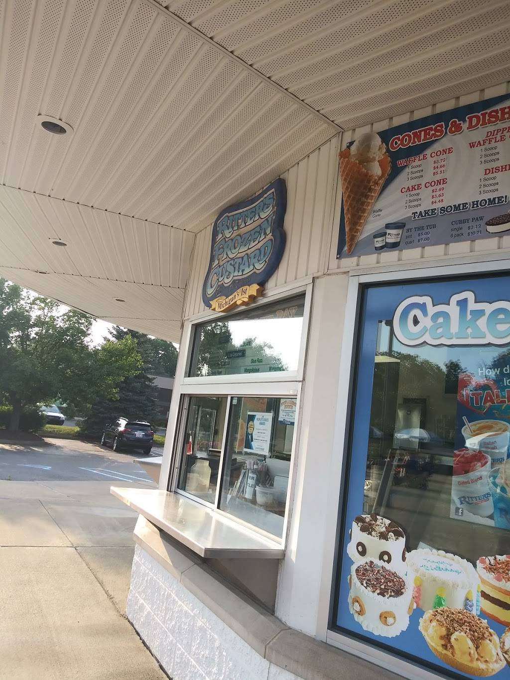 Ritters Frozen Custard Brighton | restaurant | 5962 Meridian Blvd, Brighton, MI 48116, USA | 8102296992 OR +1 810-229-6992